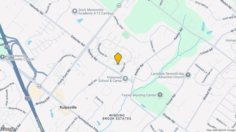 1207A Crosshill Ct Map and Location Details