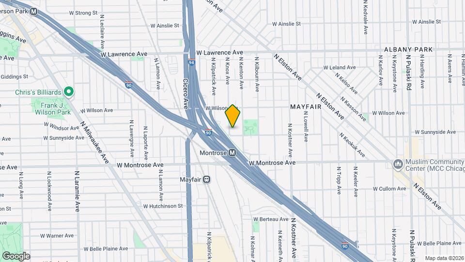 4509 N Knox Ave Map and Location Details