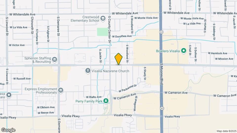 2731 W Caldwell Ave Mapa y Detalles de la Ubicación