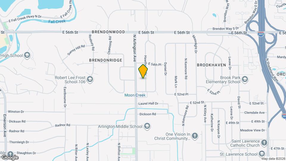 5330 Hawthorne Dr Mapa y Detalles de la Ubicación