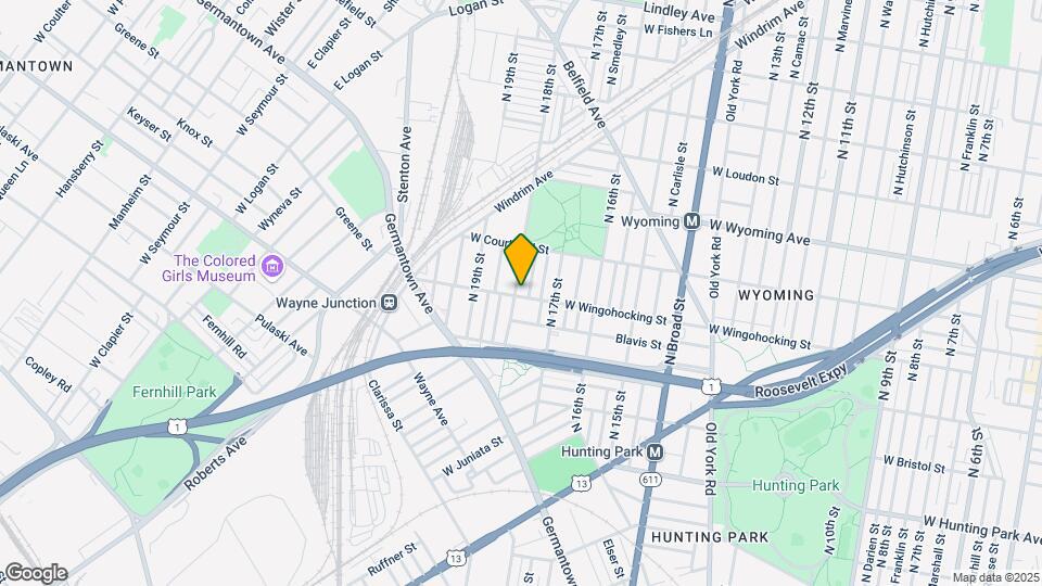 4505 N 18th St Map and Location Details
