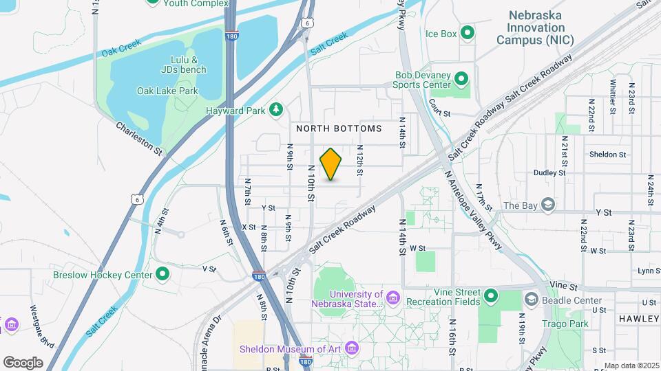 1040 Charleston St Map and Location Details