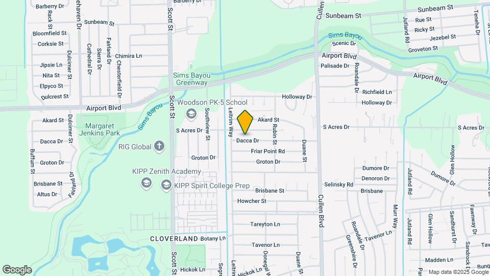 4123 Dacca Dr Map and Location Details