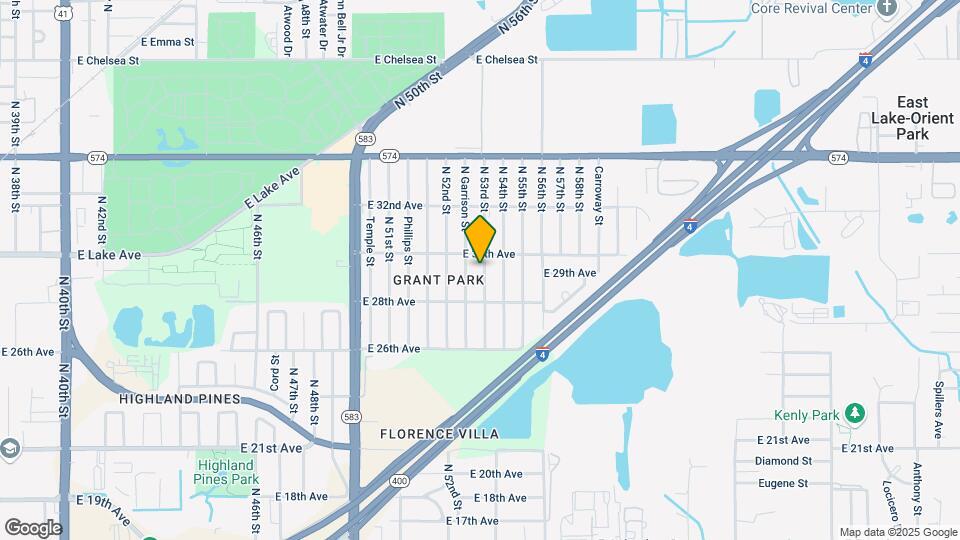 3618 N 53rd St Map and Location Details