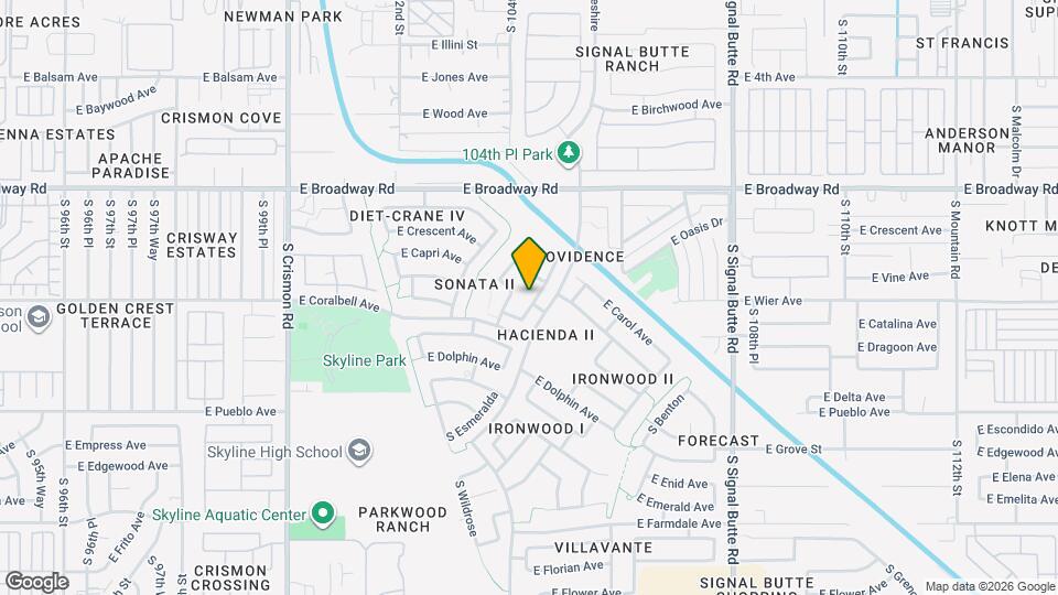 566 S Esmeralda Map and Location Details