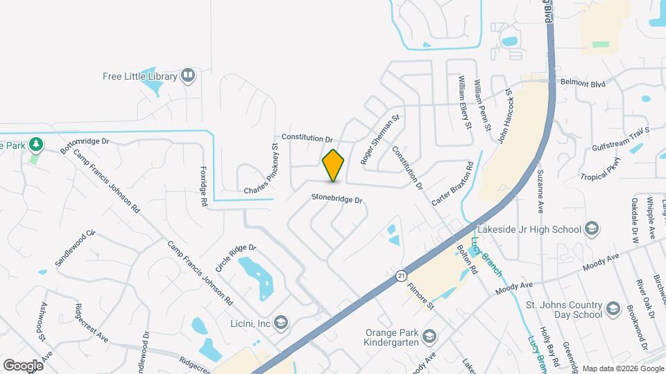 2285 Richard Lee St Map and Location Details