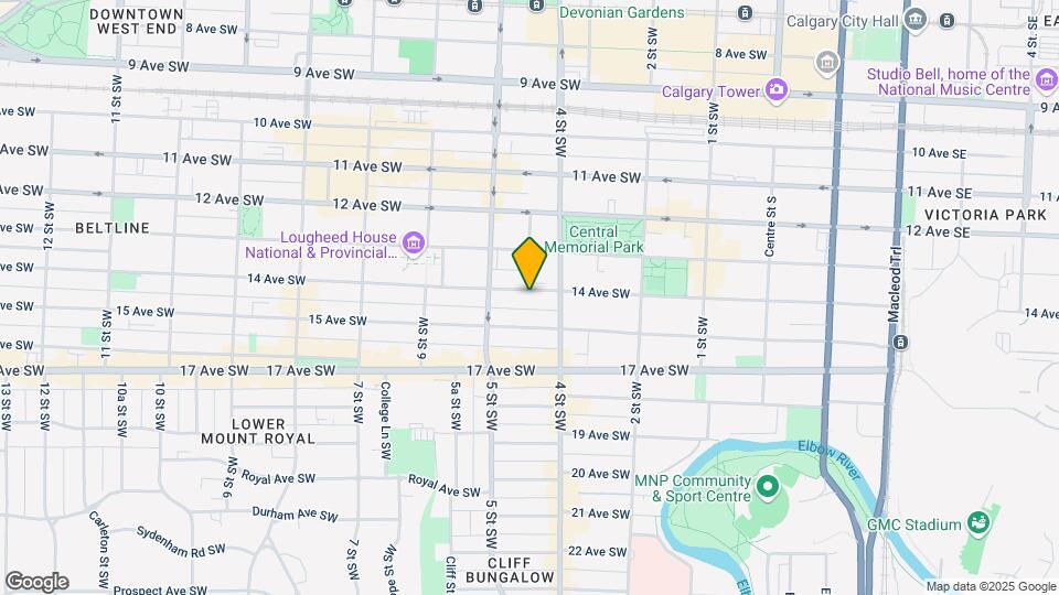 349 14th Ave SW Map and Location Details