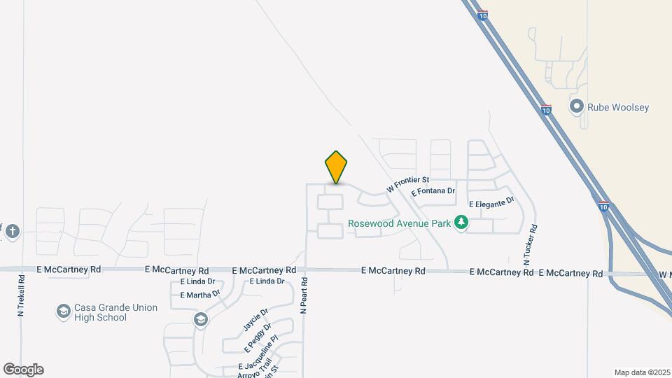 1542 E Fontana Dr Map and Location Details