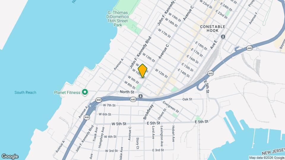 261 Avenue C Map and Location Details