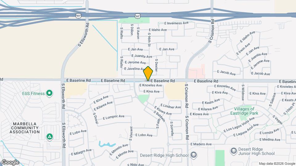 9742 E Knowles Ave Map and Location Details