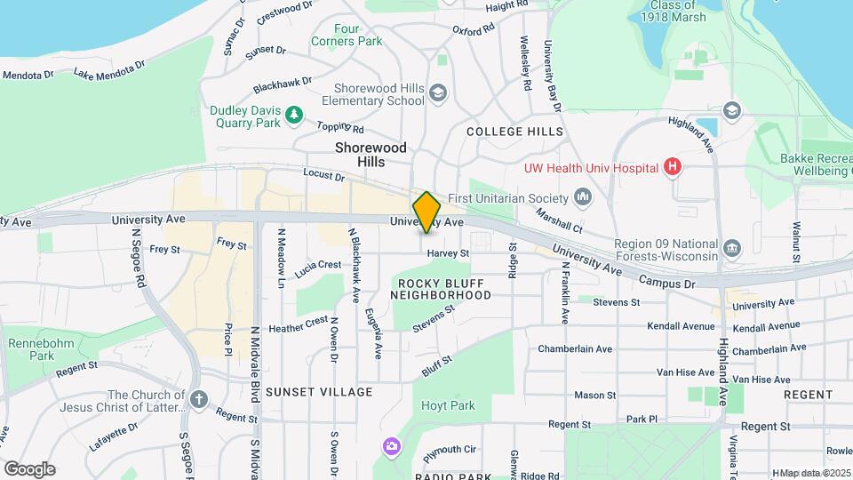 715 Hill St, Unit 302 Map and Location Details