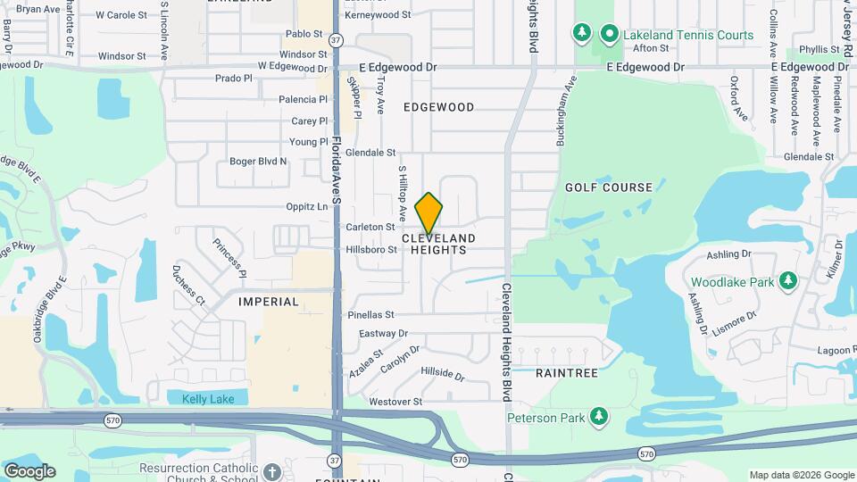 3246 S Polk Ave Map and Location Details