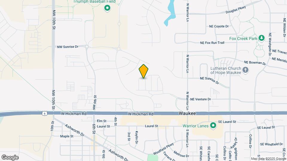 258 Nw Waverly Dr Map and Location Details