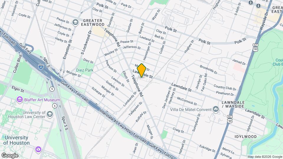 5229 Hillman St Map and Location Details