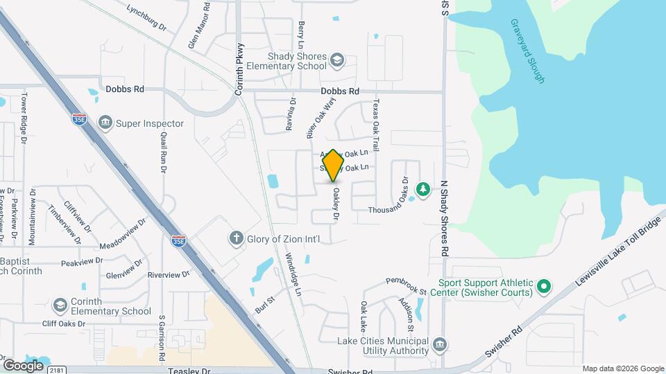 304 Double Oak Ln Map and Location Details