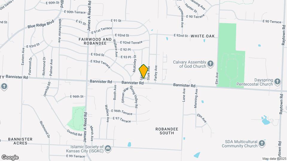 9417 Lewis Ave Map and Location Details