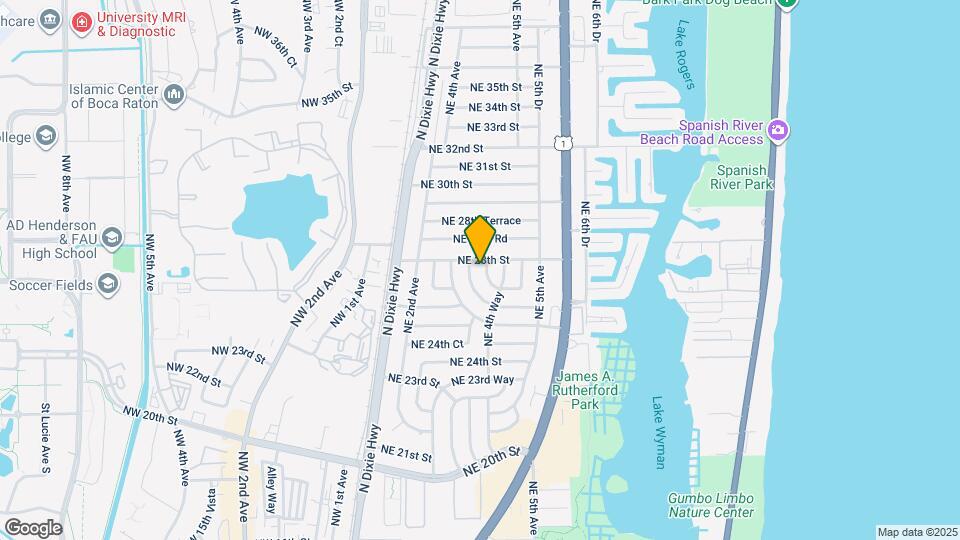 2761 NE 27th Cir Map and Location Details