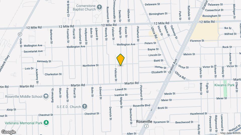 28243 Maple St Map and Location Details