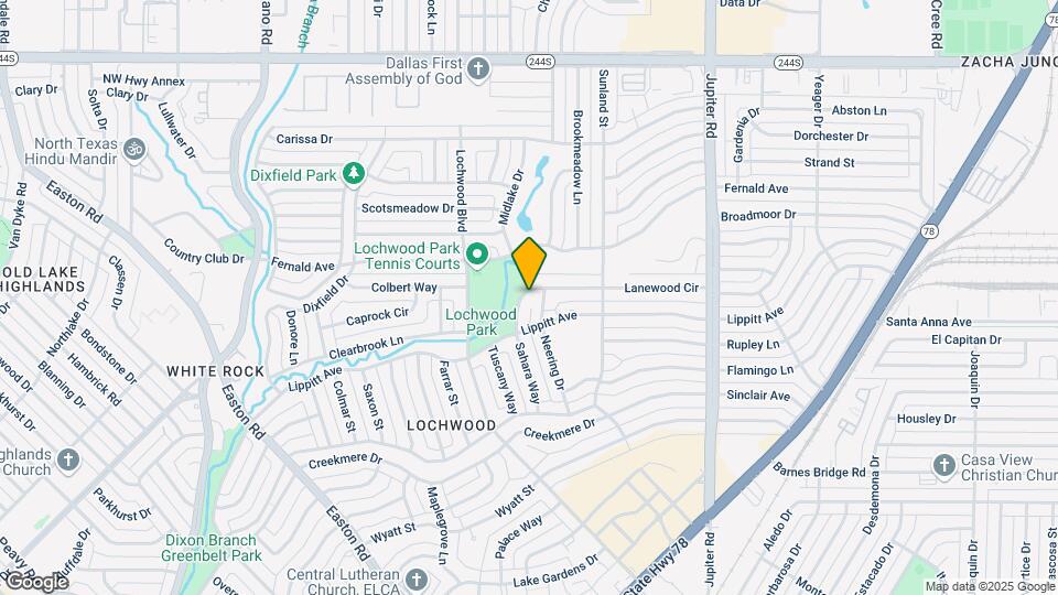 11140 Lanewood Cir Map and Location Details