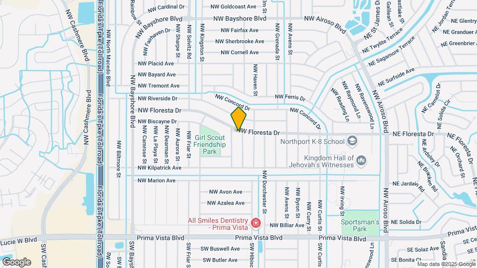 514 NW Floresta Dr Map and Location Details