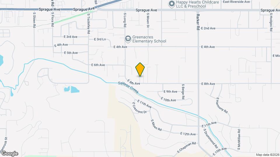 610 S Crescent Ln Map and Location Details