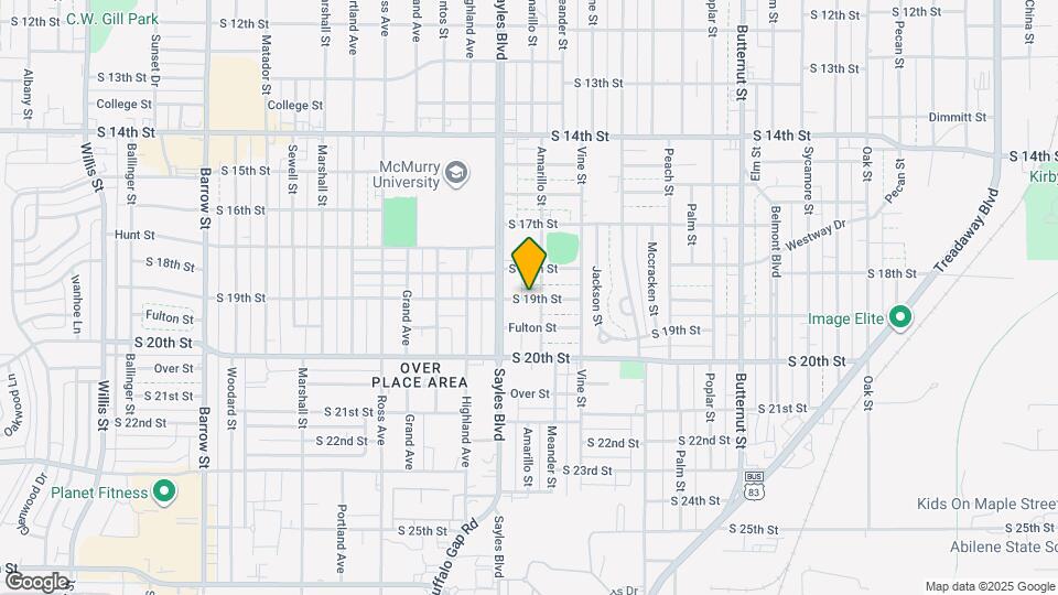 2018 S 19th St Map and Location Details