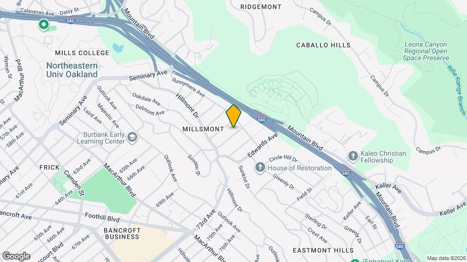 3975 Altamont Ave Map and Location Details