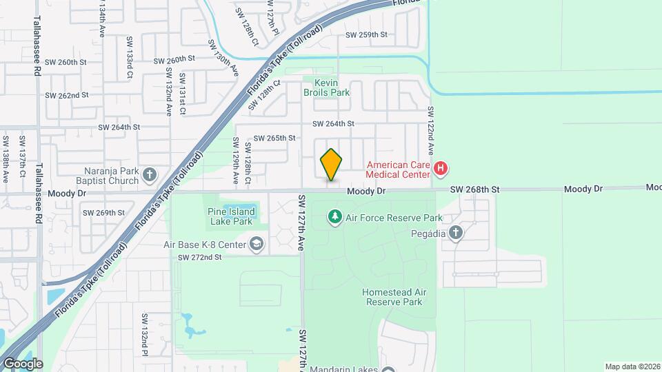 26773 SW 125th Ct Map and Location Details