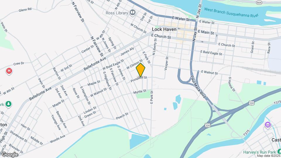 106 Prospect St Map and Location Details