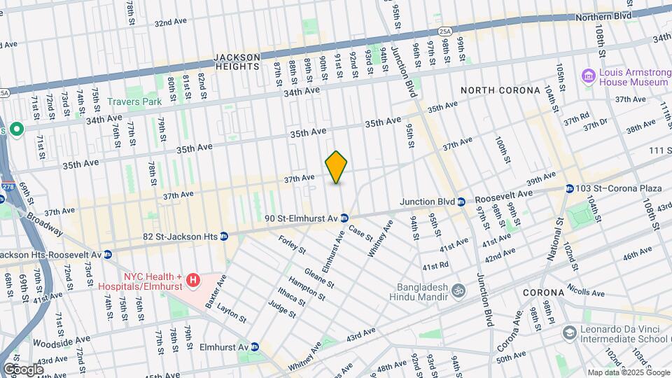 3722 90th St Map and Location Details