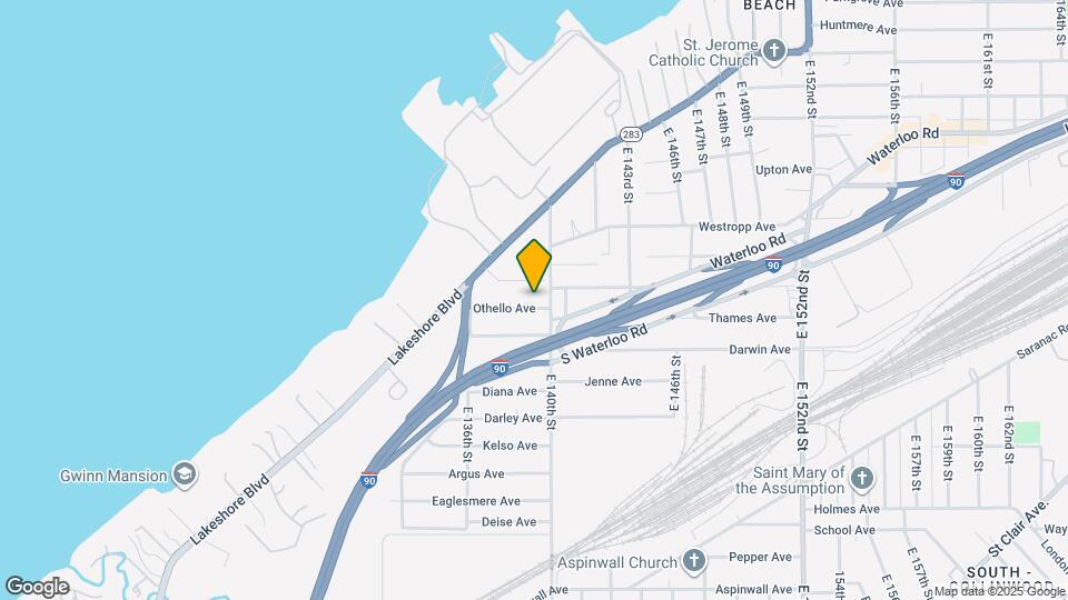 13821 Othello Ave-Unit -Up Unit Map and Location Details