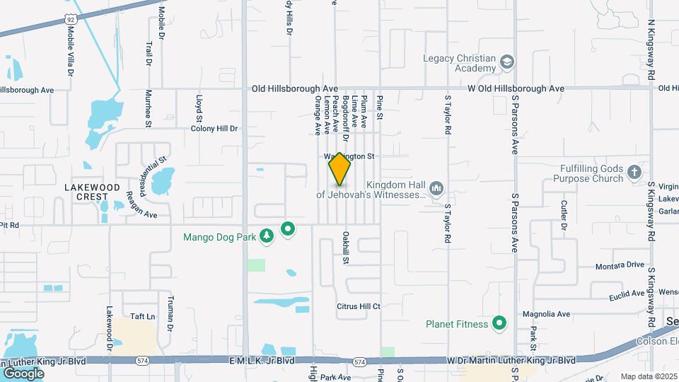 5223 Peach Ave Map and Location Details