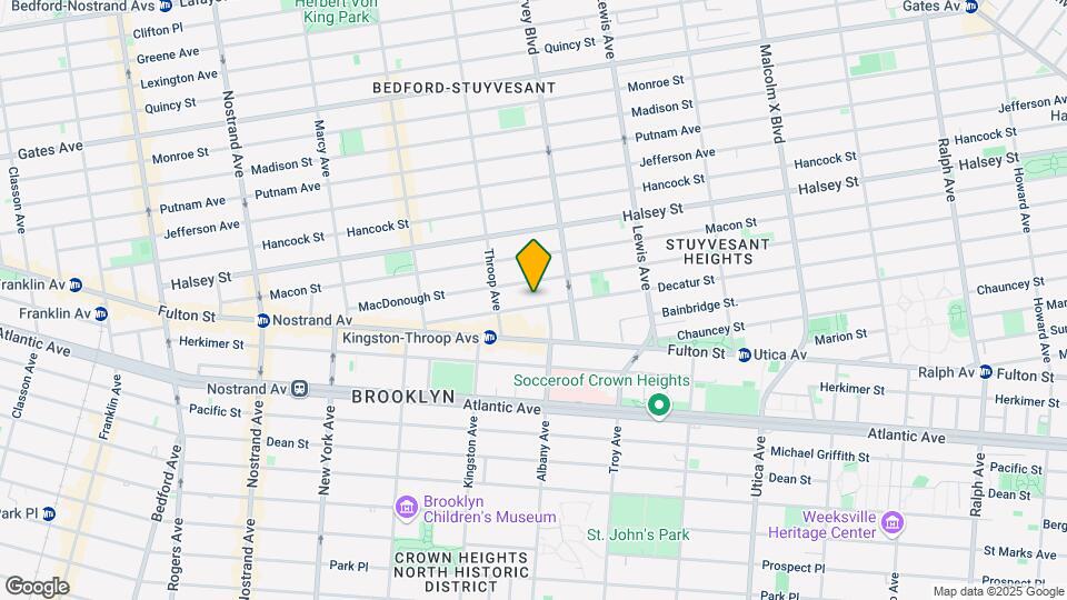 109 Decatur St-Unit -3 Map and Location Details