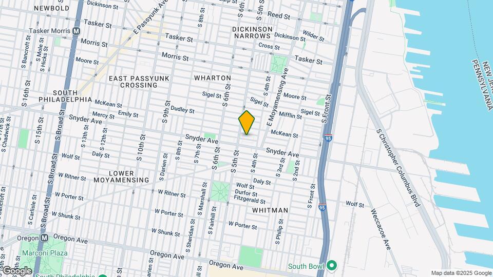 435 Mercy St Map and Location Details