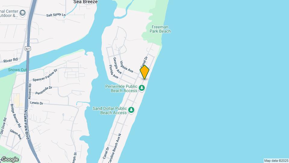 1518 Carolina Beach Ave N Map and Location Details
