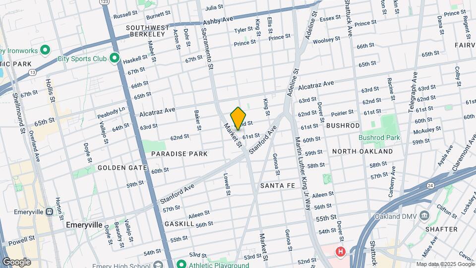 912 61st St Map and Location Details