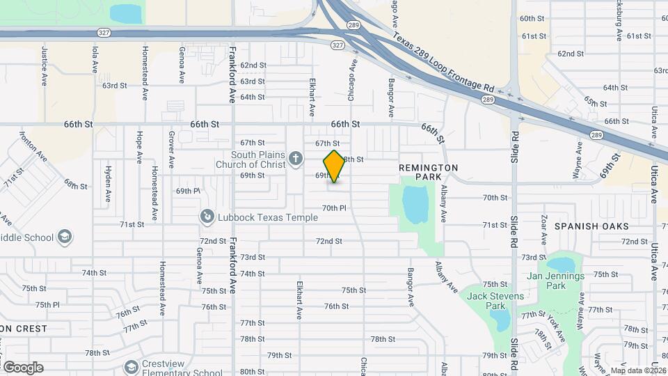 5508 70th St Map and Location Details