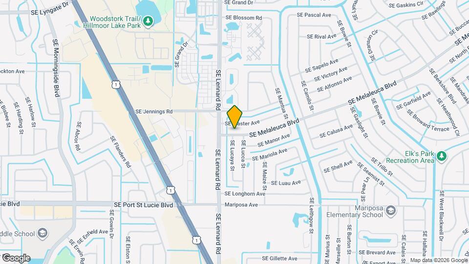 2225 SE Melaleuca Blvd Mapa y Detalles de la Ubicación