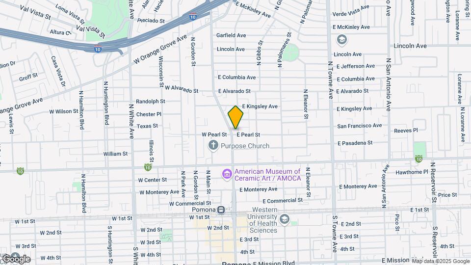 702-706 N Garey Ave Map and Location Details