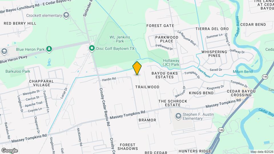 4035 Cary Creek Dr Map and Location Details