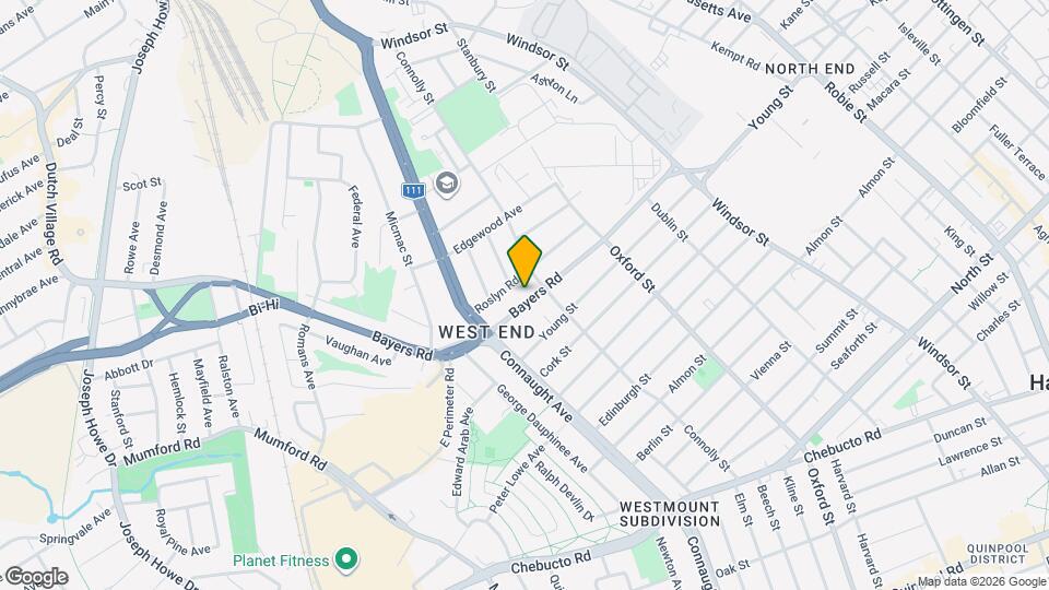 6531 Bayers Rd Map and Location Details