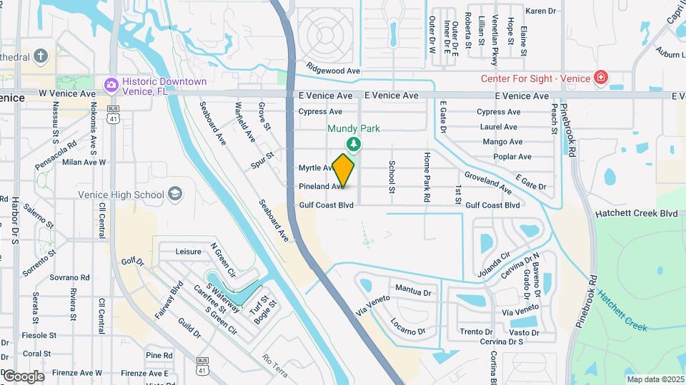 820 Pineland Ave Map and Location Details