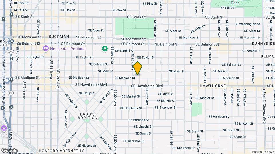 2323-2339 SE Madison St Mapa y Detalles de la Ubicación