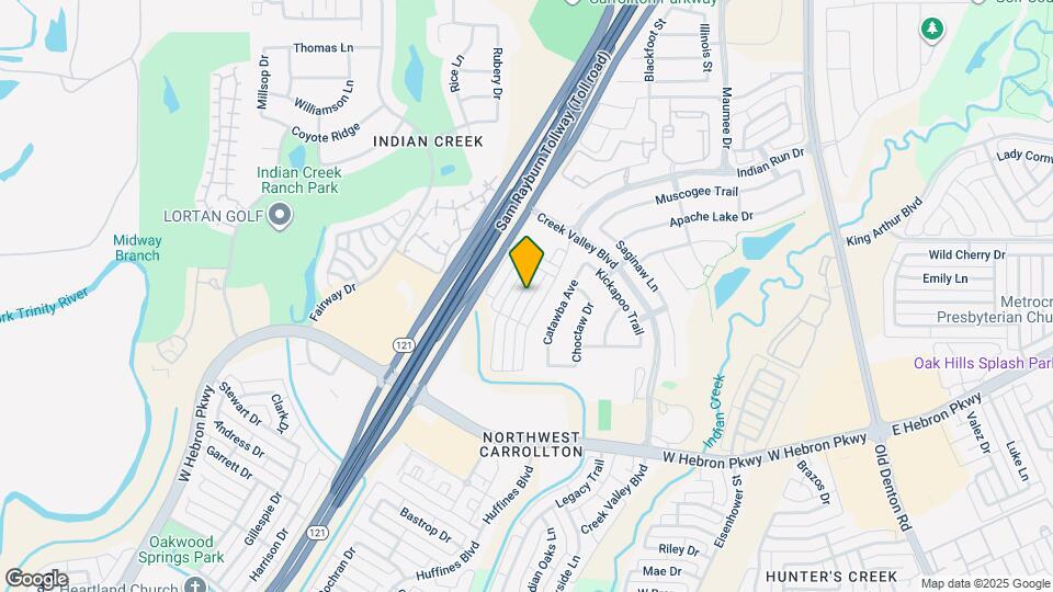 4240 Comanche Dr Map and Location Details