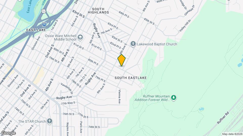 8104 9th Ave S Map and Location Details