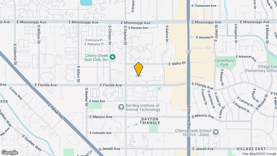 9842 E Idaho St Map and Location Details