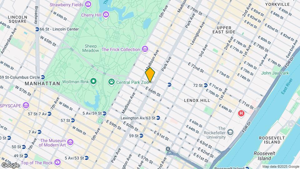 646-652 Park Ave Mapa y Detalles de la Ubicación