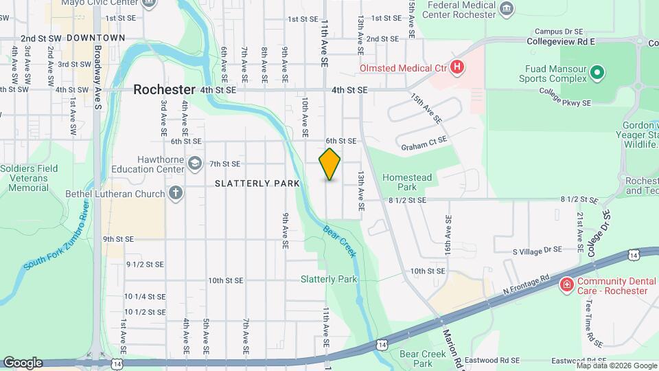 730 11th Ave SE Map and Location Details