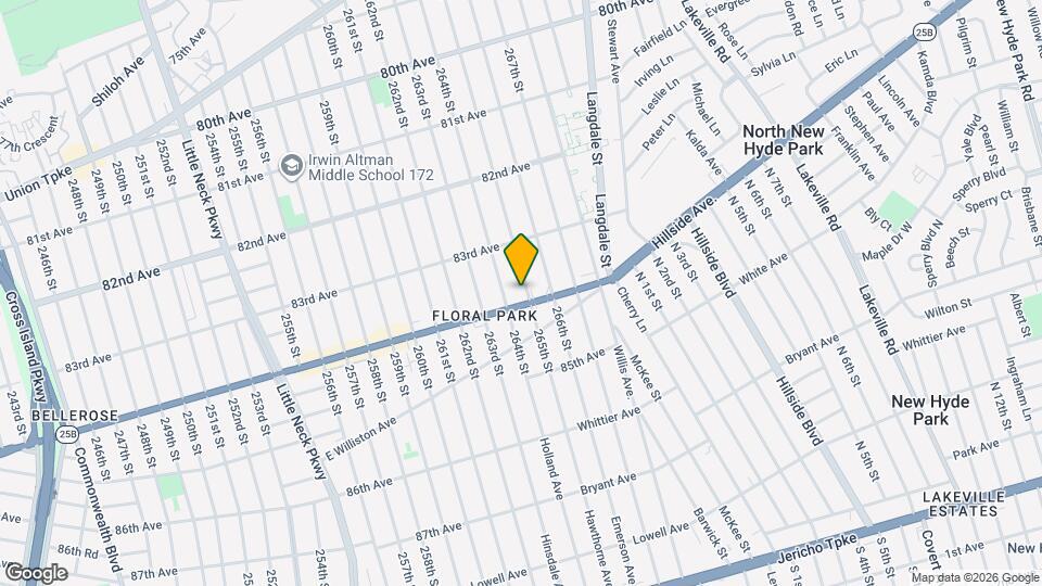 83-54 265th St Mapa y Detalles de la Ubicación