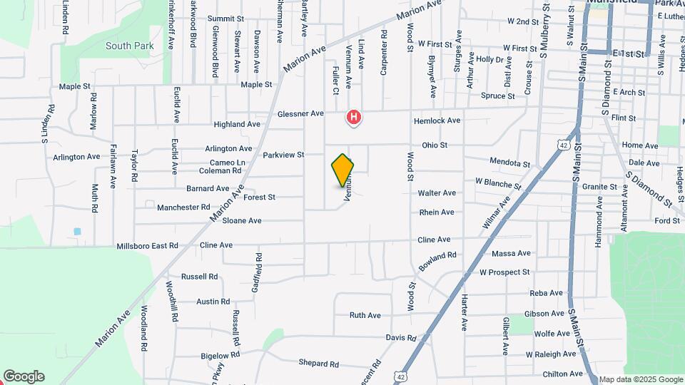 334 Vennum Ave Map and Location Details